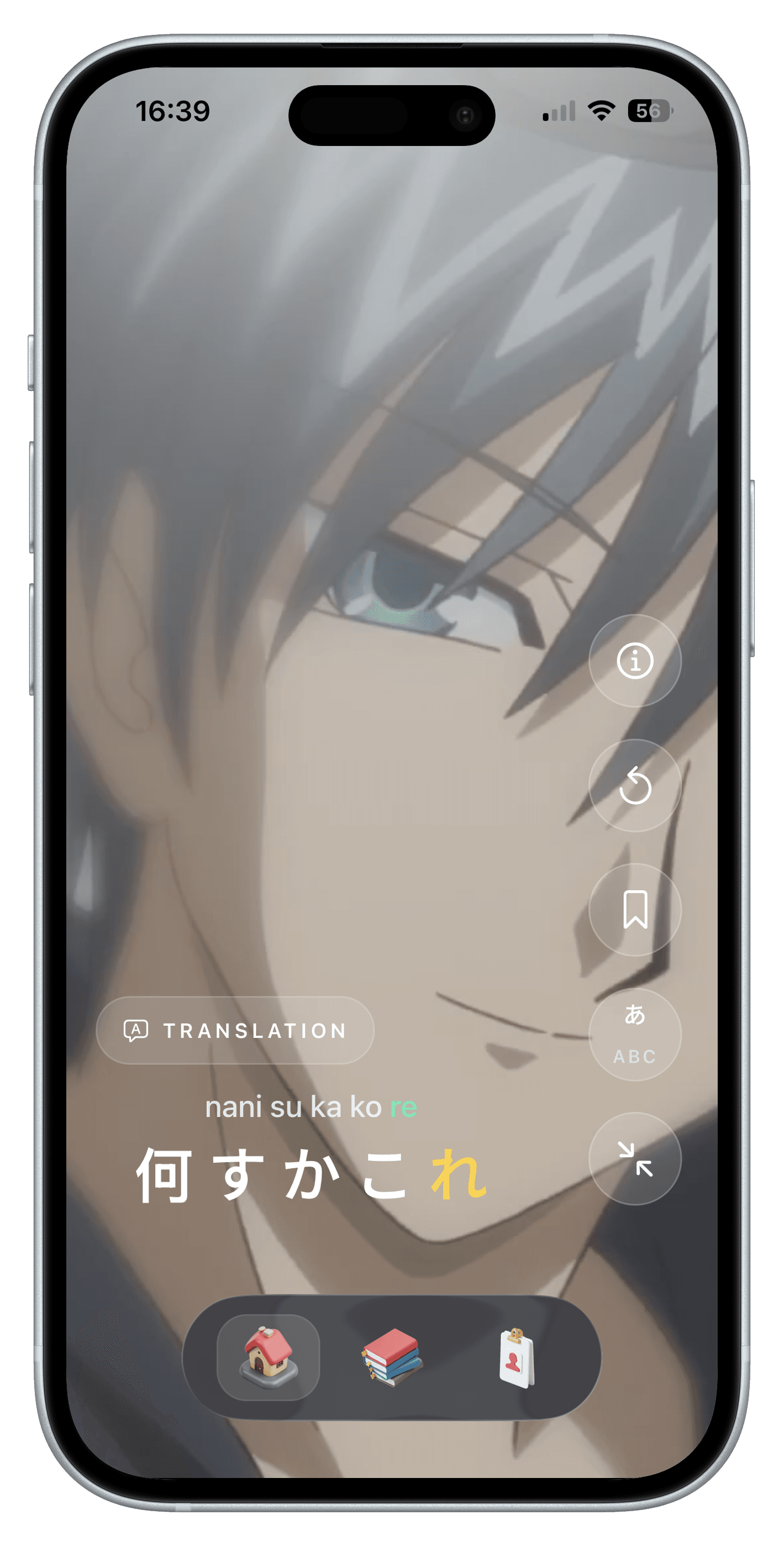 Off Script app shown on an iPhone